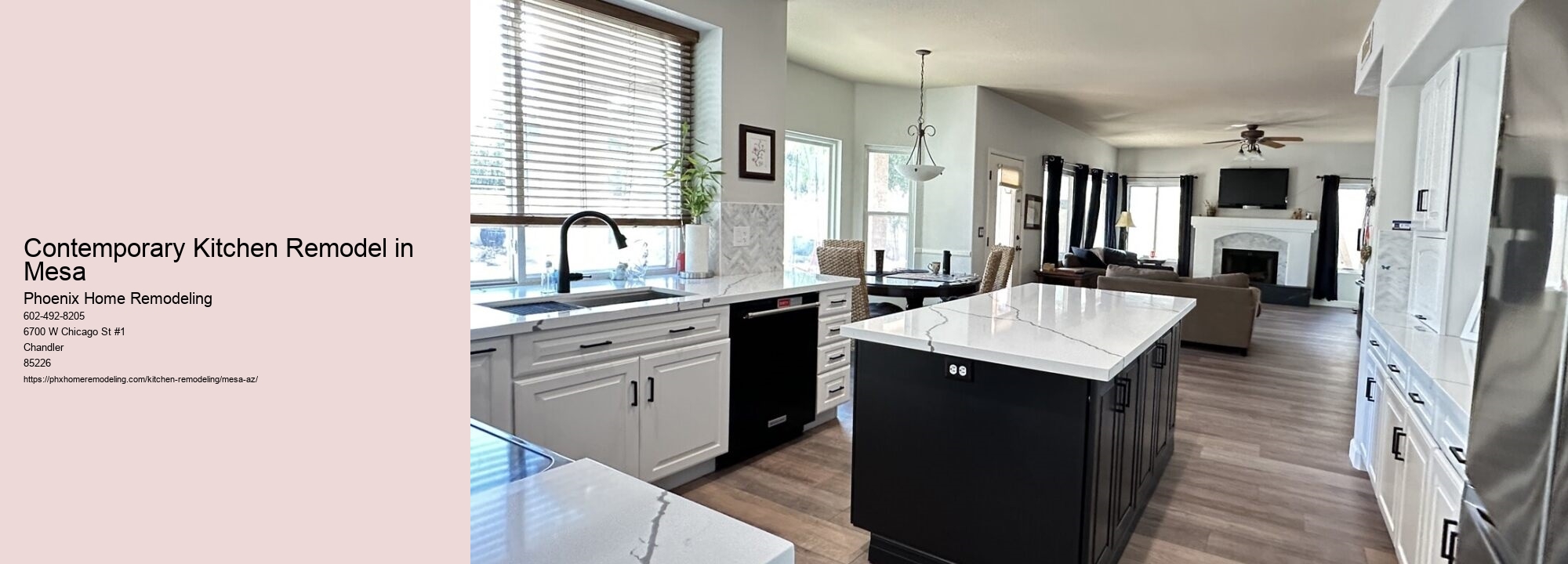 Contemporary Kitchen Remodel in Mesa