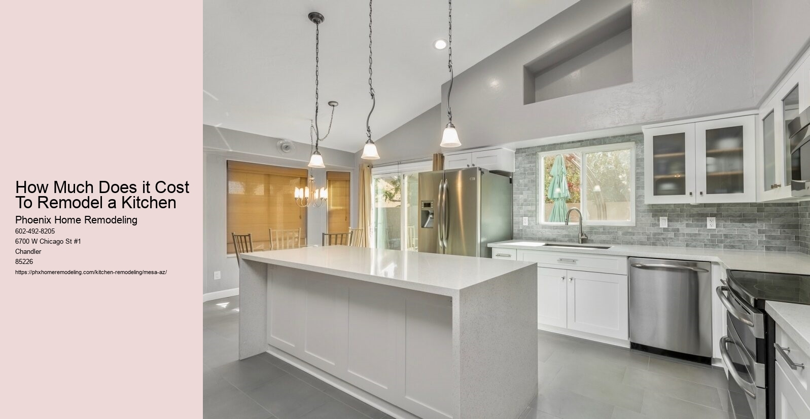 How Much Does it Cost To Remodel a Kitchen