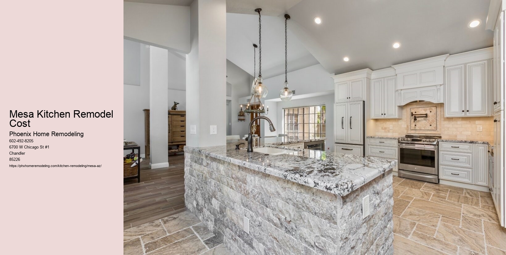 Mesa Kitchen Remodel Cost